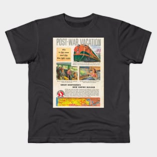 Great Northern Railway Kids T-Shirt